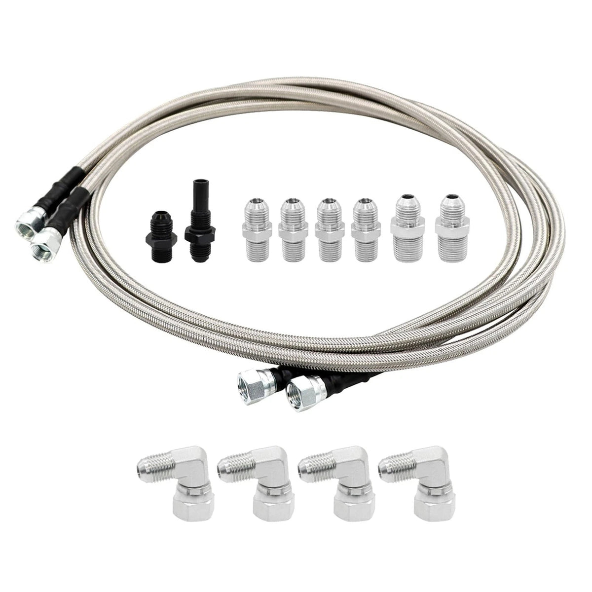 70 Inch Flexible SS Braided Transmission for Universal Fit (No Specific Years)