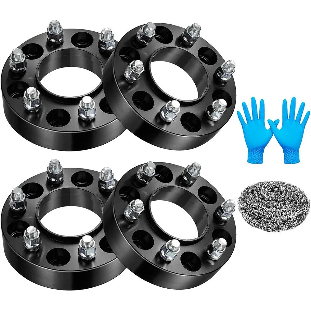 Set of 4 Hubcentric 1.5 Inch Wheel Spacers 6x135 for Ford F150 Expedition (2004–2023)