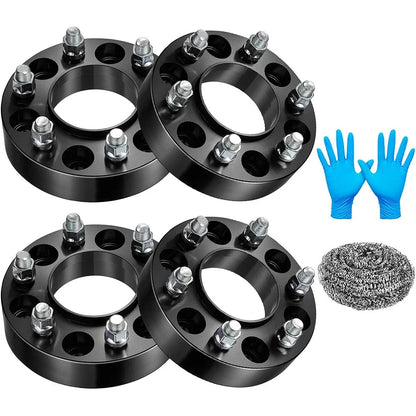 Set of 4 Hubcentric 1.5 Inch Wheel Spacers 6x135 for Ford F150 Expedition (2004–2023)