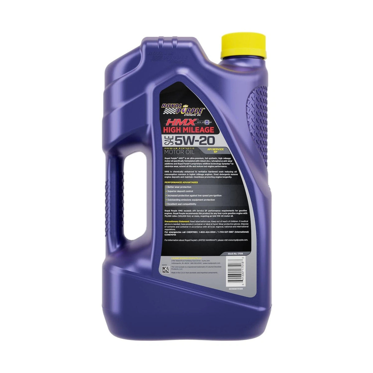 Royal Purple HMX SAE 5W-20 High Mileage Motor Oil (Premium Stock)
