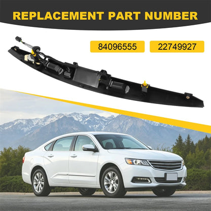 Rear Trunk Lamp Carrier Trim License Frame Light with Camera for Impala (2014–2020) - 22749927, 20977199