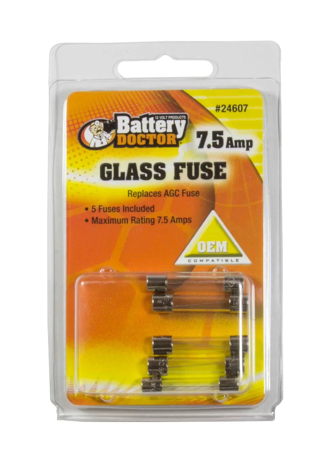 7.5 Amp Glass Fuse for Wirthco 24607