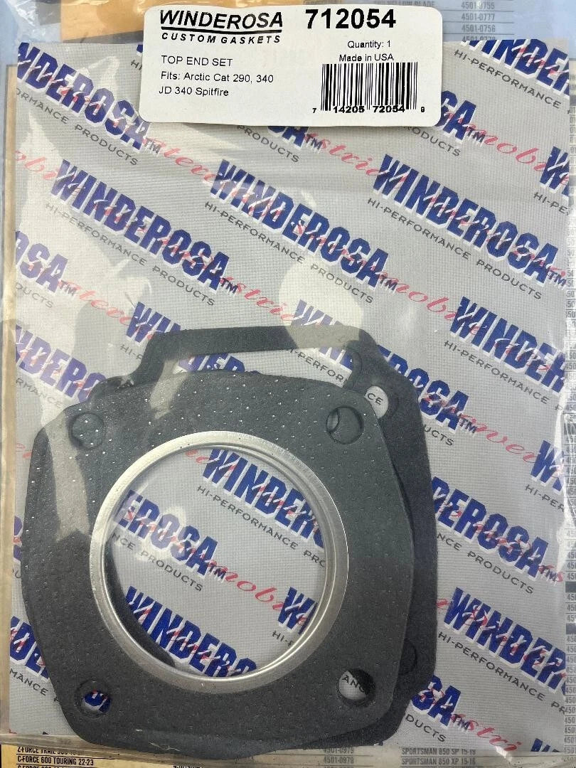 Top Engine Gasket Set for Arctic Cat 290 Kawasaki 340 Drifter (712054)