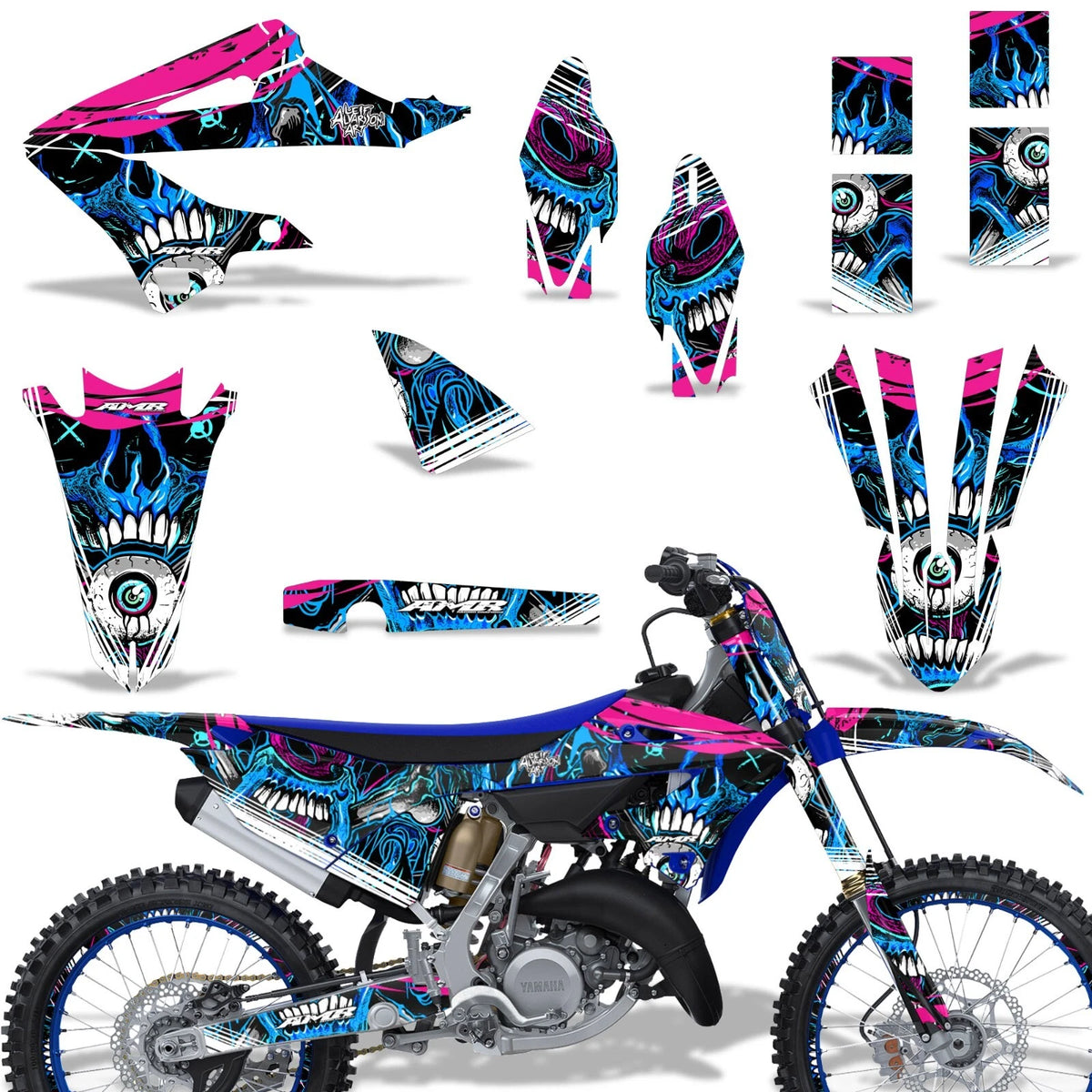 Dirt Bike Graphics Kit for Yamaha YZ125 YZ250 (2022)