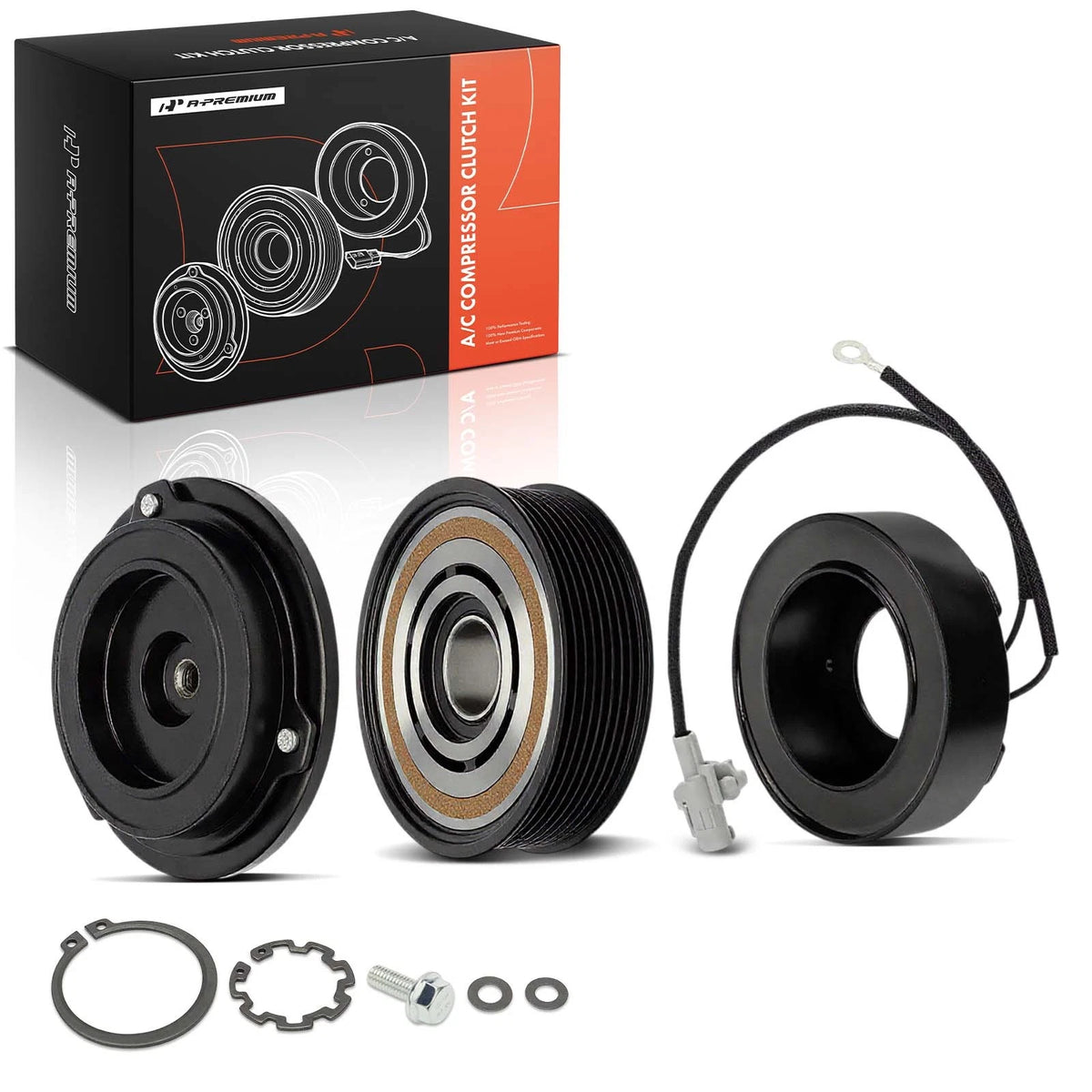 A/C Compressor Clutch Kit for Toyota Tundra (2007–2021) V8 4.6L 5.7L