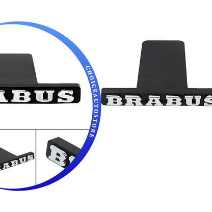 Brabus Front Grille Badge Black Chrome Emblem for AMG C S E Class (M292416460713)