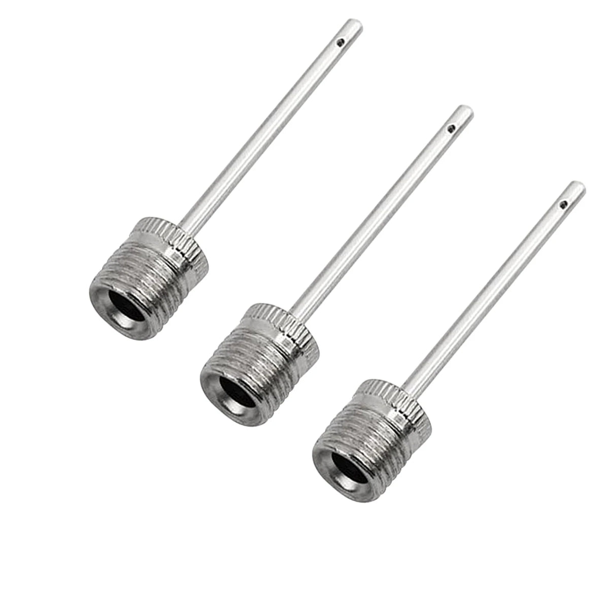 3X Ball Pump Inflation Needles for Mobi Lock - Stainless Steel