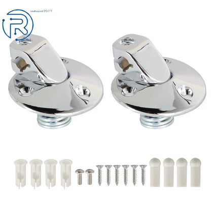 Set of 14 Chrome Sunvisor Support Brackets Kit for Coupe