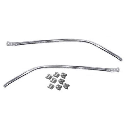 Pair of Headliner Trim Moldings for Chevelle (1966–1967) 92617638