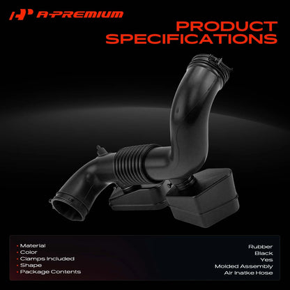 A-Premium Engine Air Intake Hose Assembly for Kia Sorento, Hyundai Santa (281402P200, 28140-2P200)