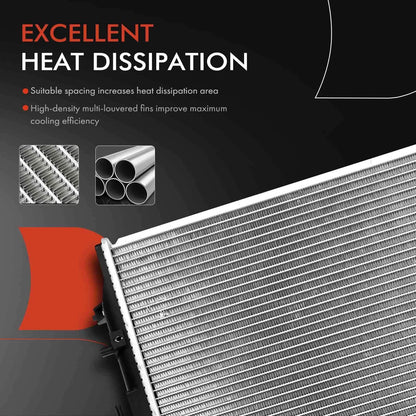 Radiator for Acura MDX (2014–2020), Honda Pilot (2016–2022), Passport, Ridgeline