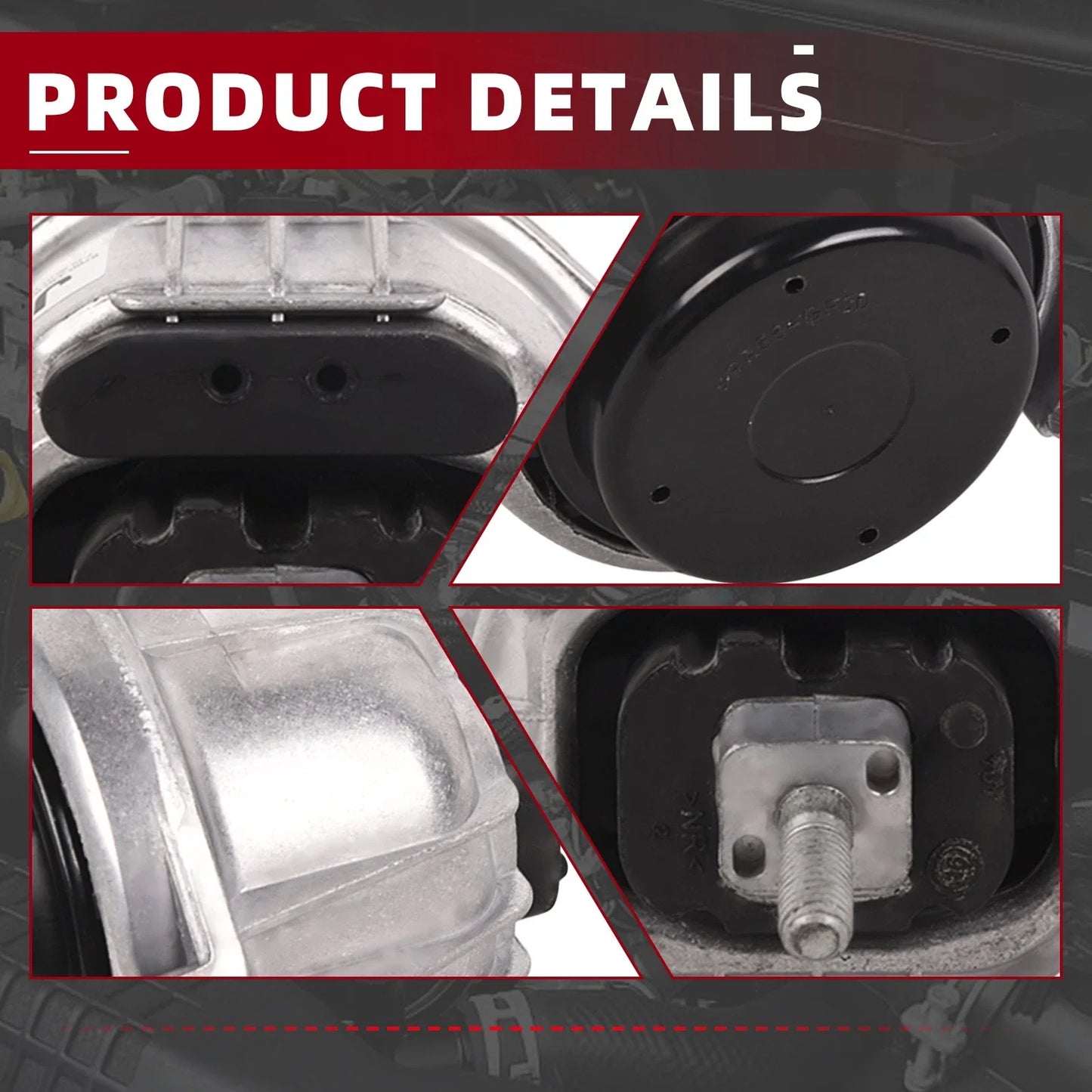 Engine Motor Mounts for BMW E82 E84 E88 E89 E90 E91 E92 (2007–2013)