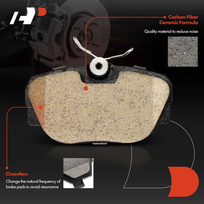 Ceramic Brake Pads for BMW 325i, Land Rover Range Rover
