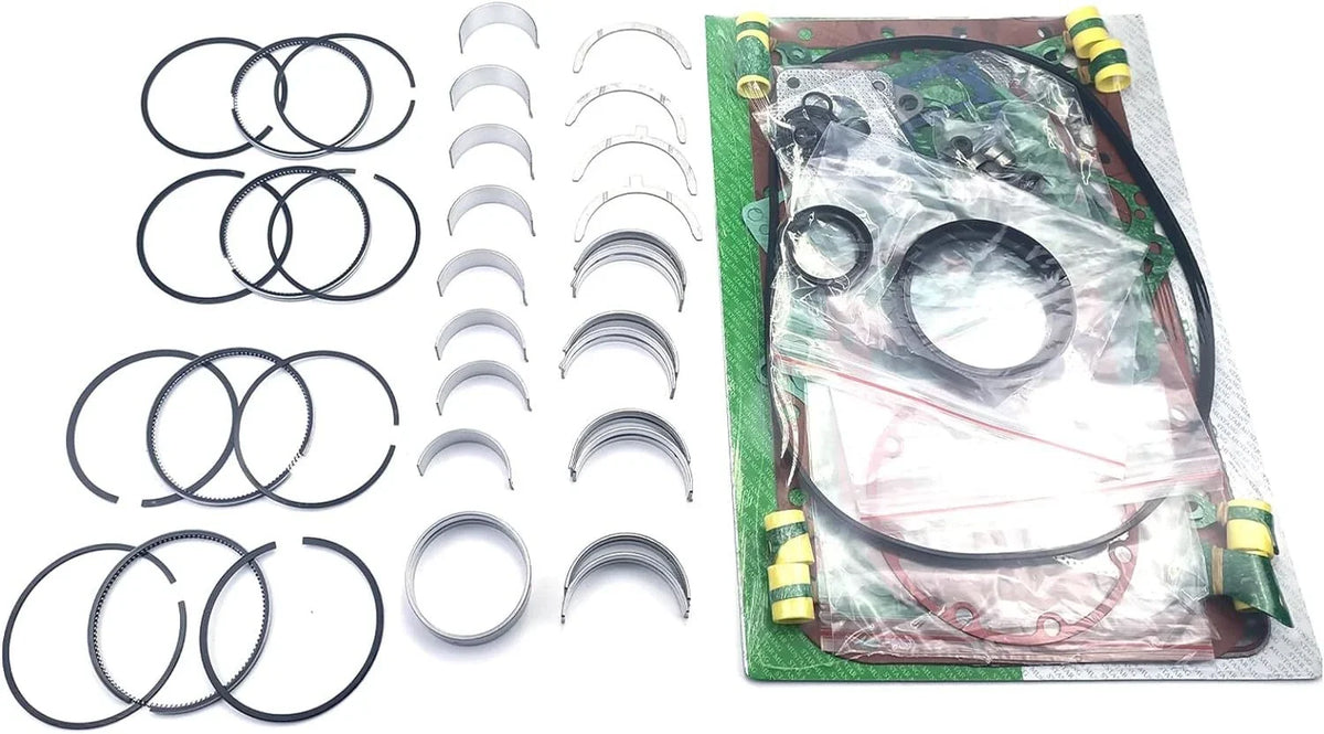 Set of 4 S4D106-2XFH Engine Re-Ring Kit for Komatsu Engine