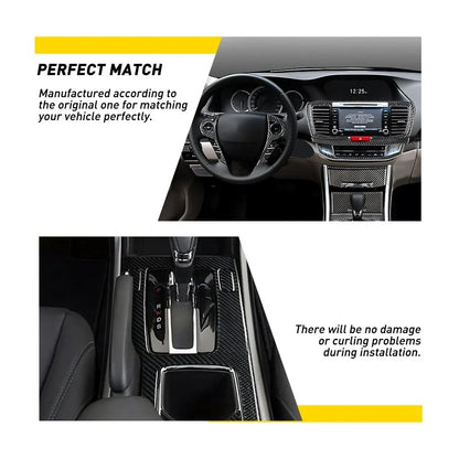 31X Carbon Fiber Inside Dash Cover Trim for Honda Accord (2013–2017)