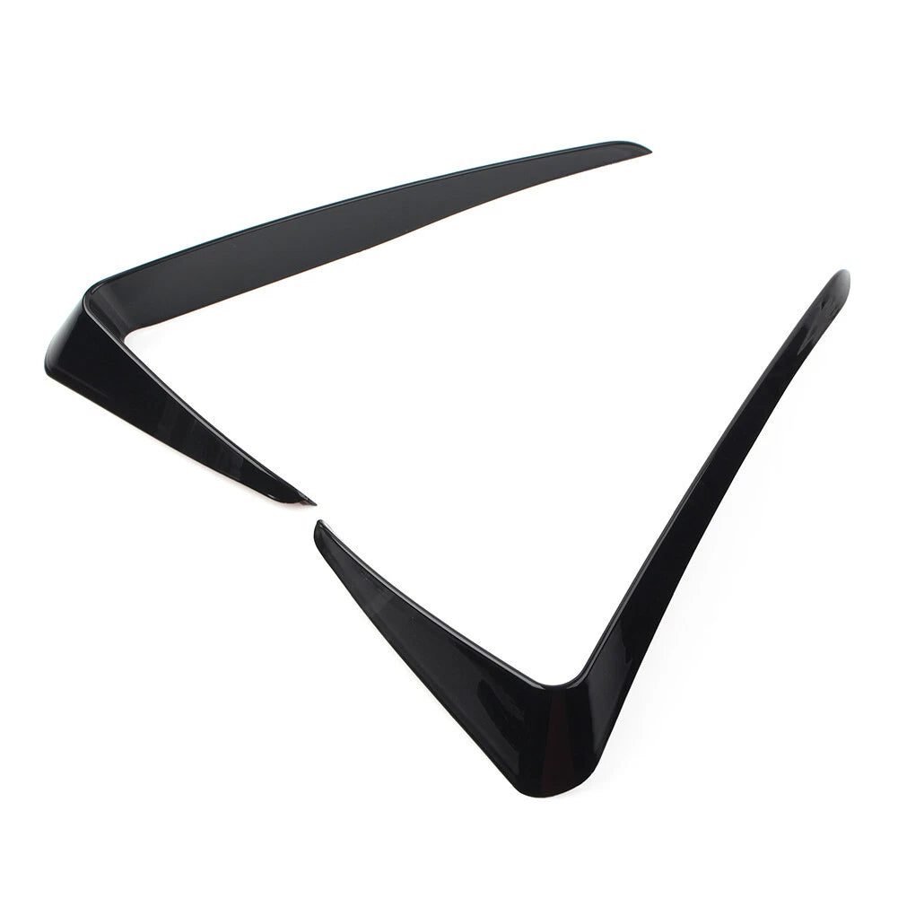 Front Bumper Fog Light Lamp Cover Trim for VW Golf 7 (2013–2016) Glossy Black
