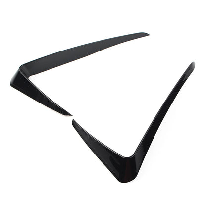 Front Bumper Fog Light Lamp Cover Trim for VW Golf 7 (2013–2016) Glossy Black