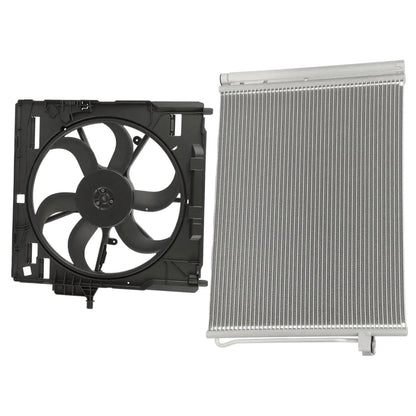 A/C Condenser for BMW X5 E70 (2007–2010) 64536972553, 64509239992, 18067734