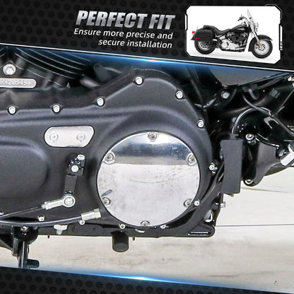Titanium Derby Cover Screw Kit for Harley Sportster 1200 Nightster (2007–2012) 943