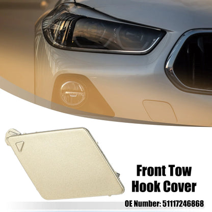 Tow Hook Cover for BMW 5 Series F10 F11 (2011–2017) Gold Tone 718844581844