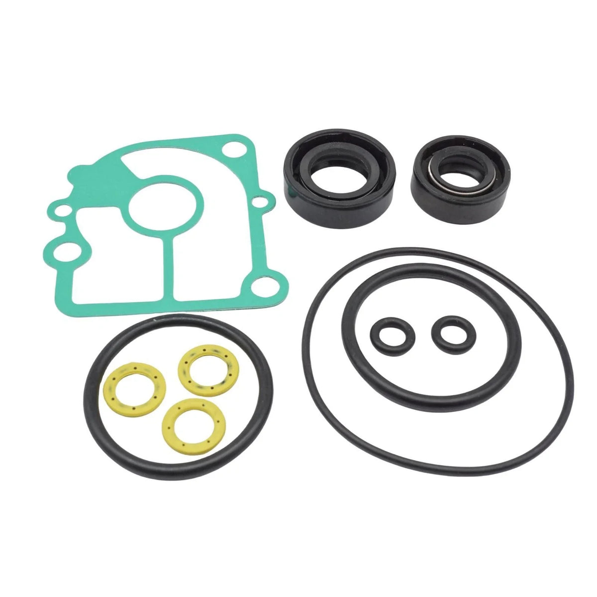 Lower Unit Gearbox Seal Gasket Kit for Mercury Mariner 15HP 20HP (4-Stroke) 8M0077448