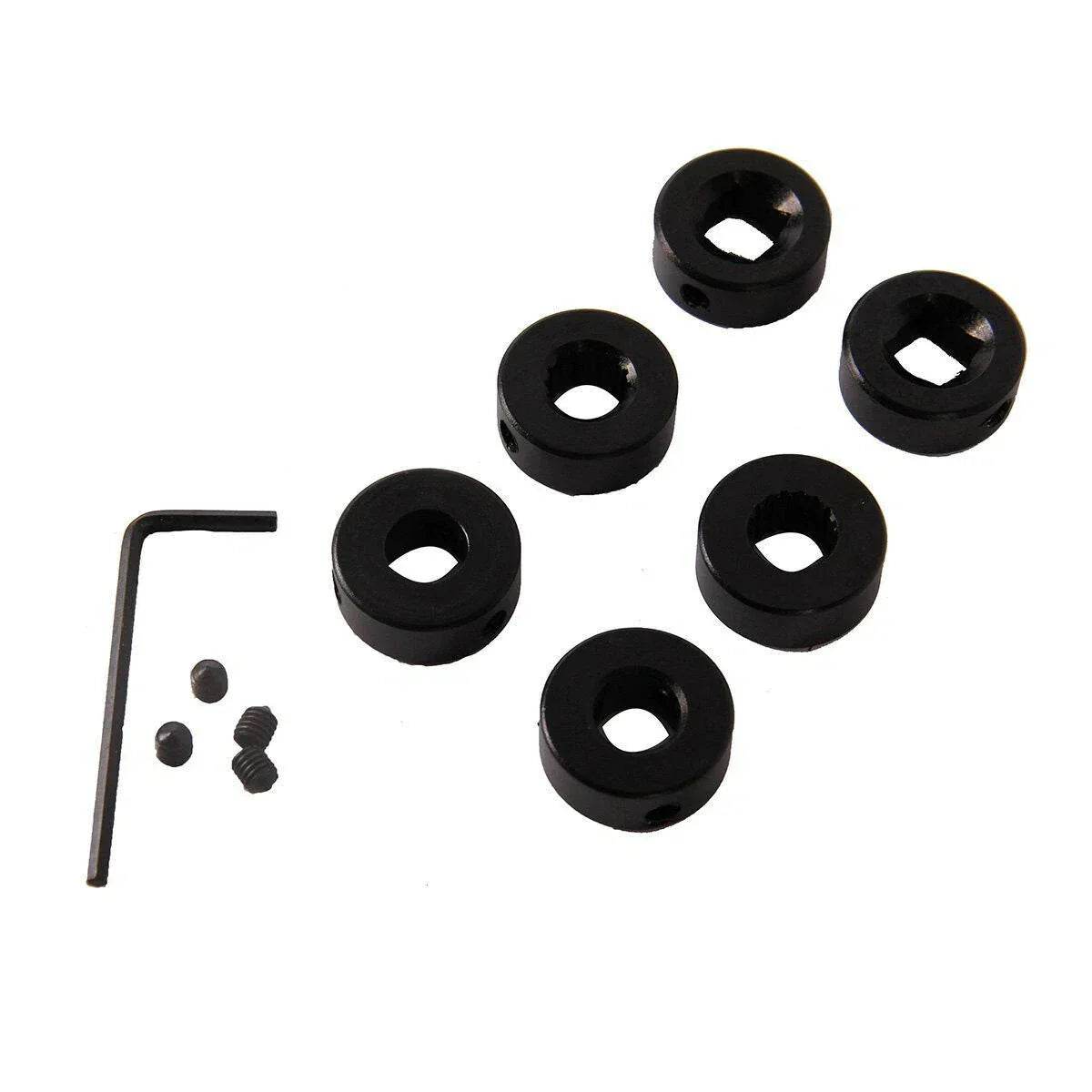 Aluminum Car Window Door Winder Cranks Black for Universal (AU Ship)