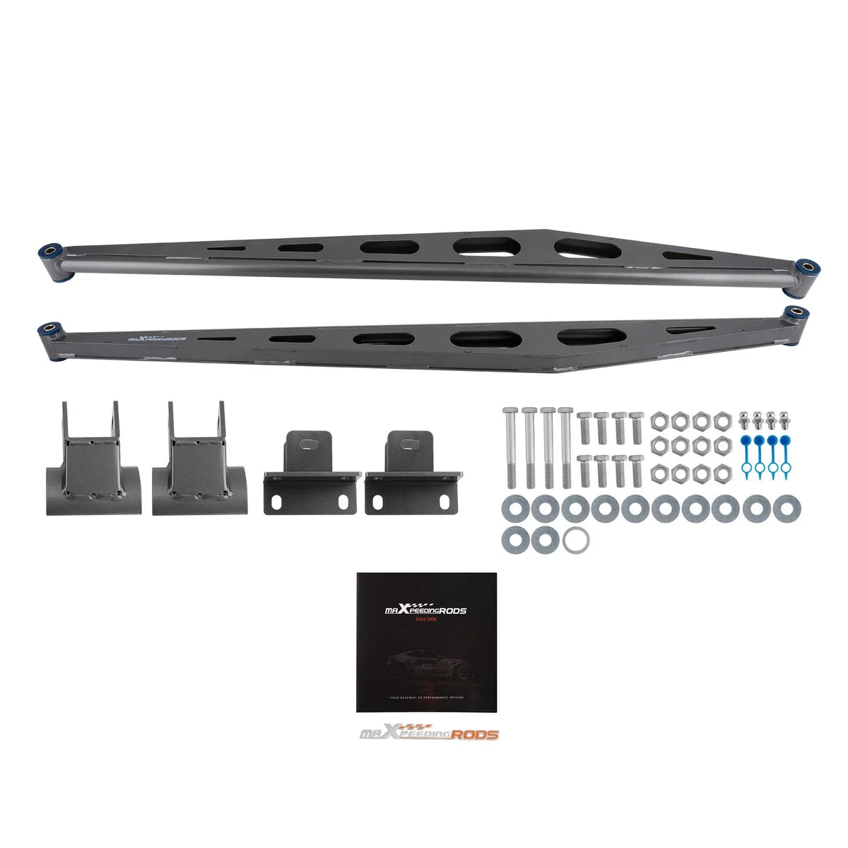 Rear Truck Ladder Bars w/ Mounting Brackets for Ford F-250 (1999–2004)