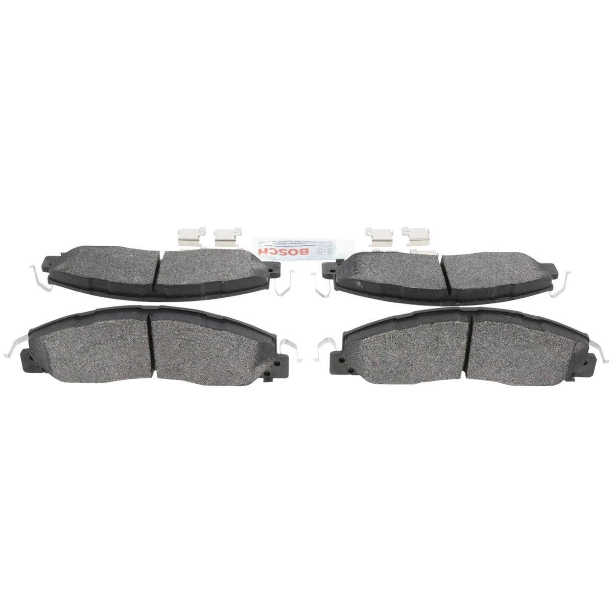 2X BP1399 Brake Pad Set Front for Ram 2500 (2010–2018)