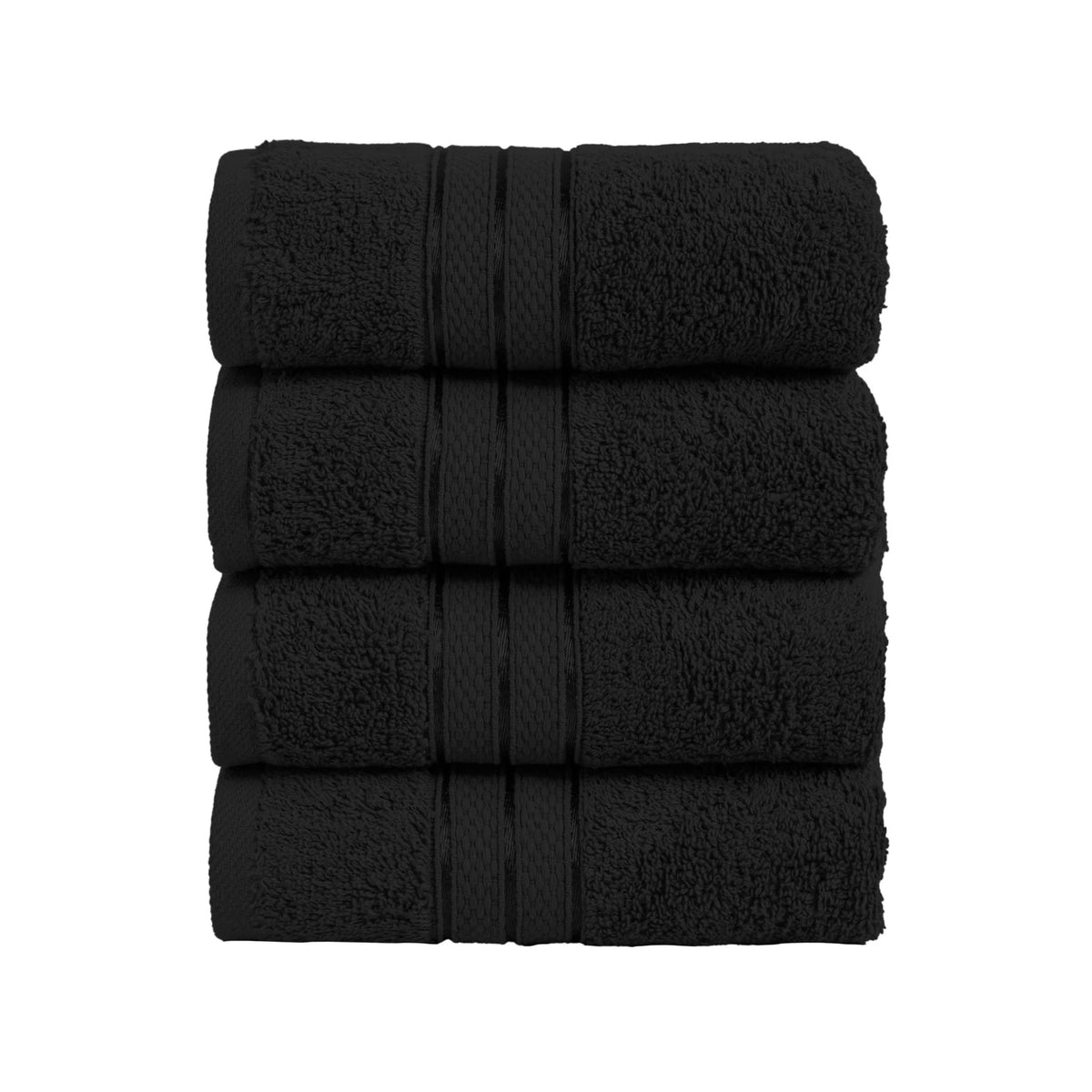 Set of 4 Popcorn Towels for Bathroom 16 x 28 inches