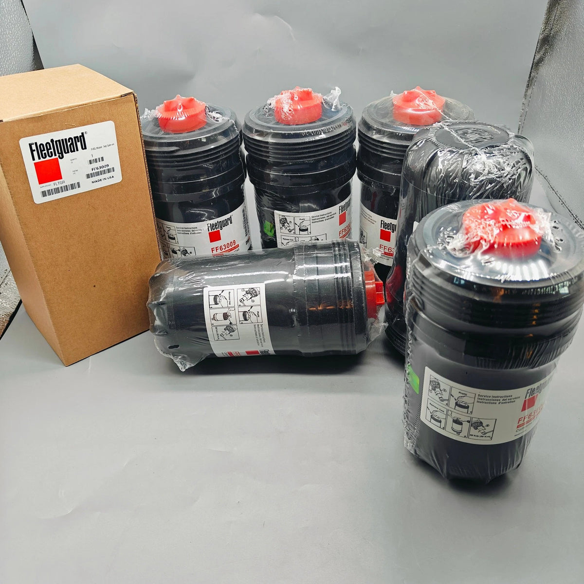 6X Fuel Filter for Cummins (Replaces FF63009)
