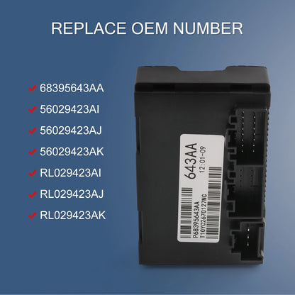 Transfer Case Control Module for Dodge Durango Jeep Grand Cherokee (2011–2013) 56029423AK, 68395643AA