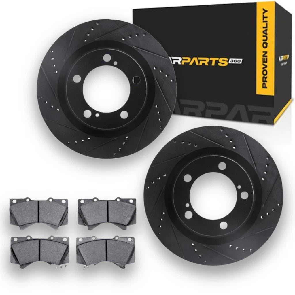 Brake Rotor Set for Toyota Land Cruiser (2016–2021) ALX-PAU-DF-8412-76019-CLA3