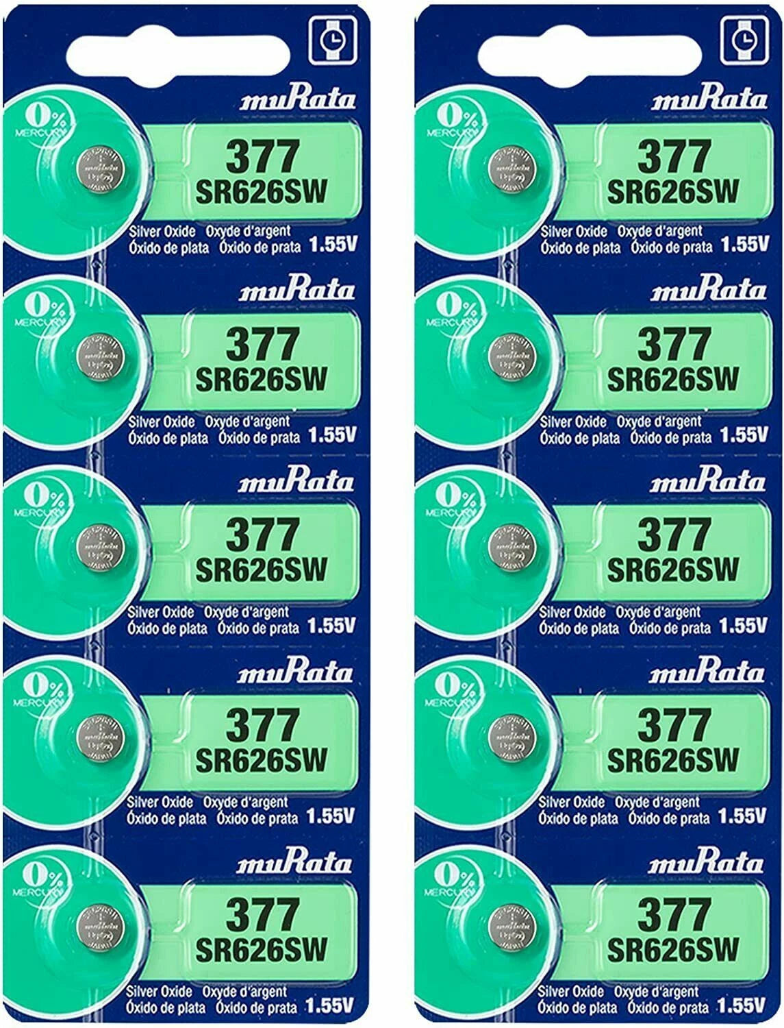 10 x SR626SW Watch Battery for (USA Seller)