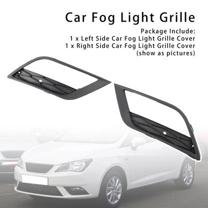 2X Fog Light Grilles for Seat Ibiza MK4 (2013–2016) 6J0853666F
