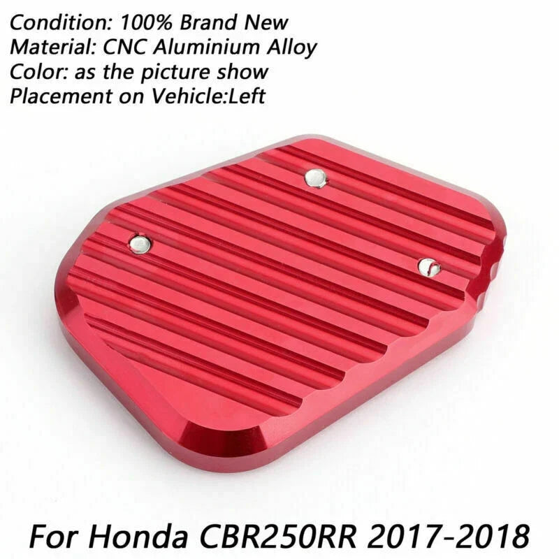 Kickstand Side Stand Extension Pad for Honda CBR250RR (2017–2018) RD T9