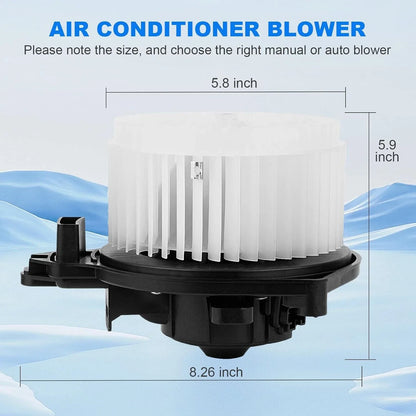 Heater Blower Motor with Fan Cage for Toyota Tacoma (2005–2015)