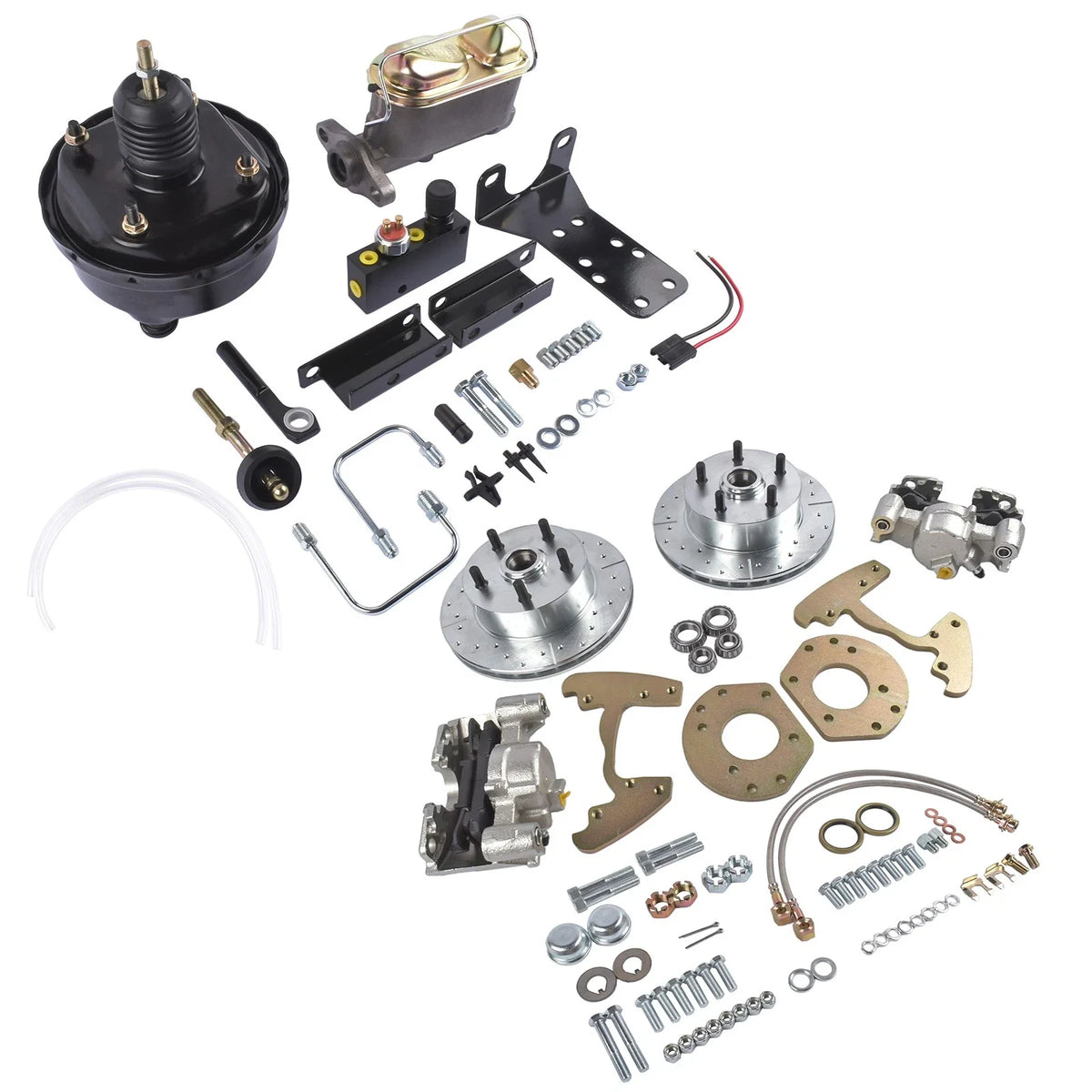 Front Power Disc Brake Conversion Kit for Ford Mustang (1964–1966)