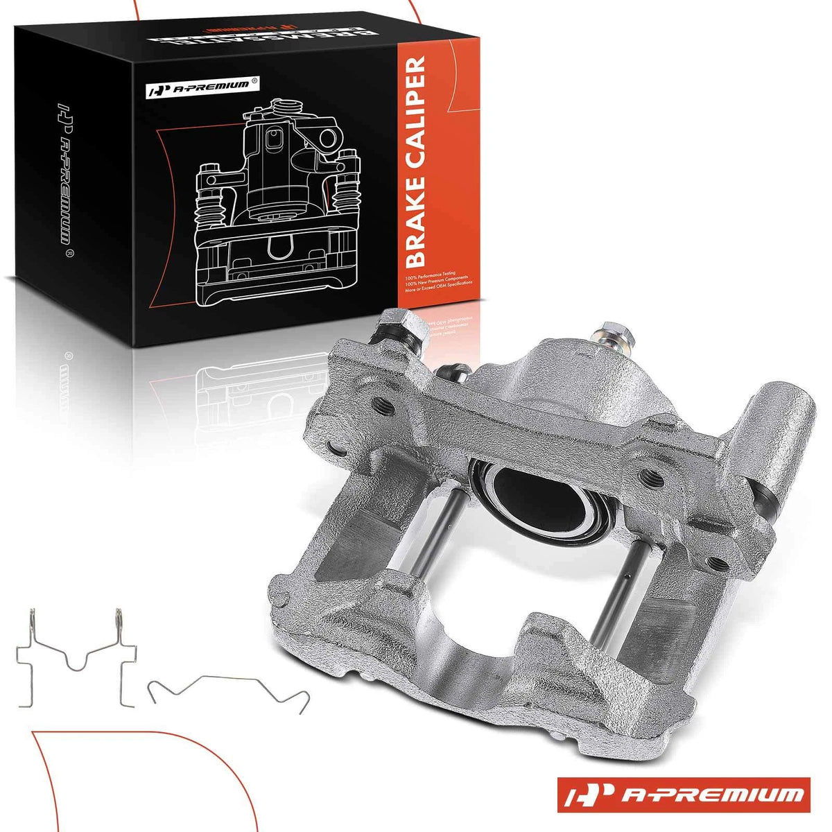 A-Premium Rear Right Brake Caliper with Bracket for Lexus IS250 (2010–2013) 19-B3407, 19B3407