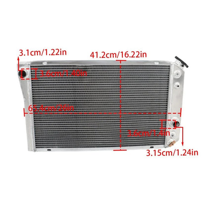 Aluminum 3 Row Racing Radiator for Chevrolet S10 Blazer (1982–2002)