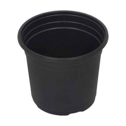 Set of 100 Plastic Flower Nursery Pots with Drainage Holes