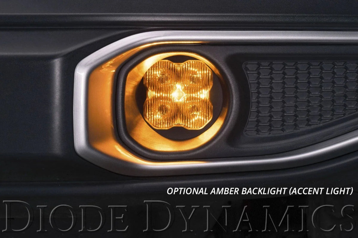 LED Fog Light Kit SS3 Type B Max Amber Backlit for Toyota 4Runner (2014–2022)