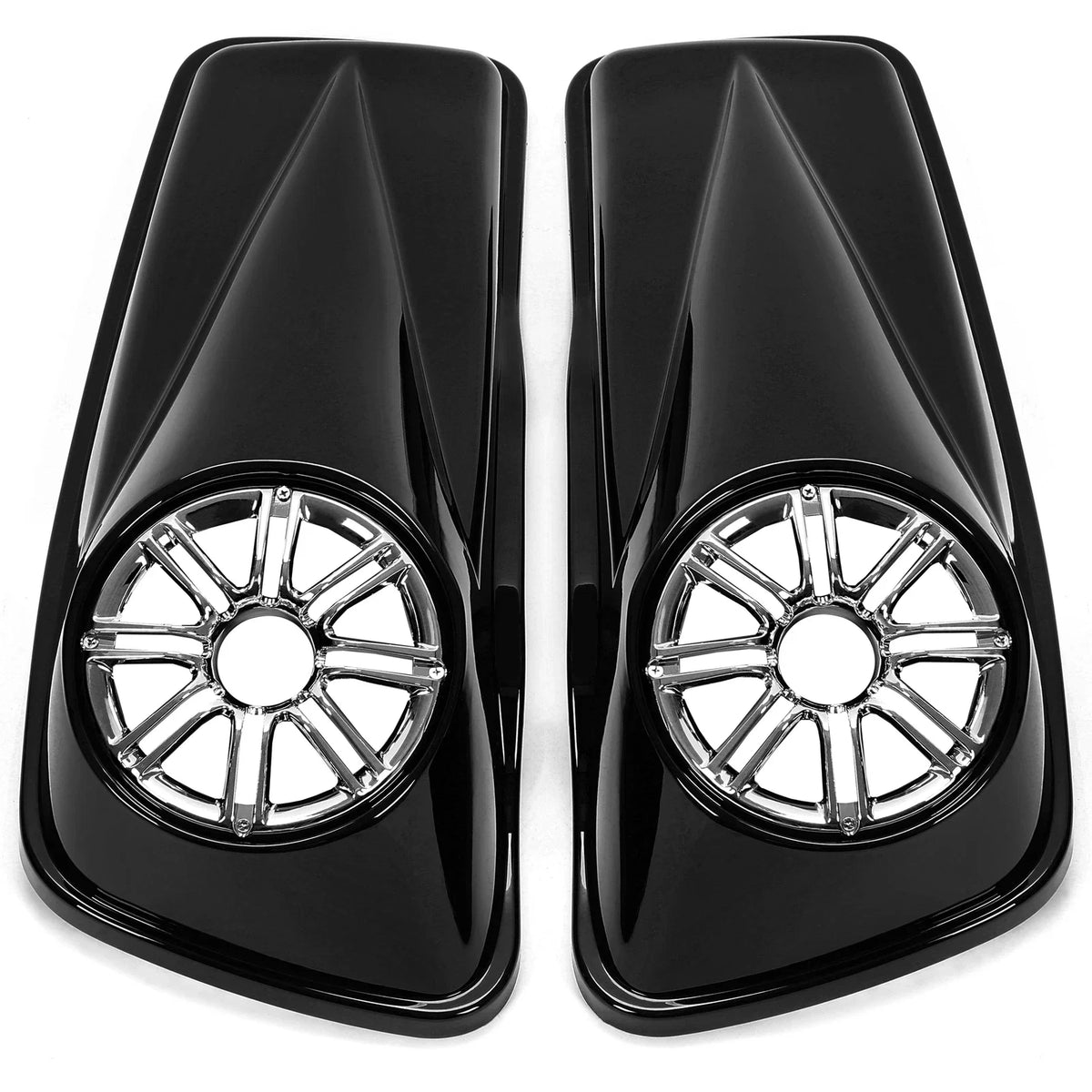 6.5" Saddle Bag Speaker Lids for Harley Touring Road King Street Glide (2014–2024)