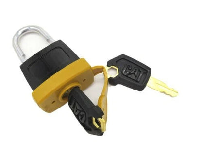 Set of 10 Padlocks with 20 Keys for Caterpillar