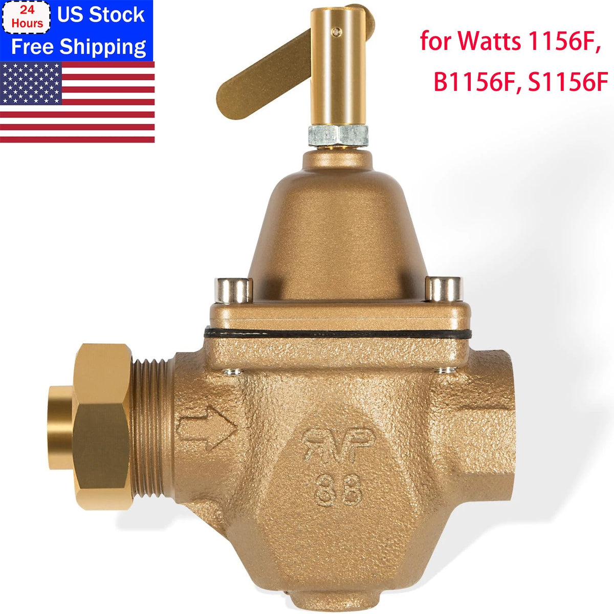 1/2 Inch Feed Water Pressure Regulator for Watts 1156F, B1156F, S1156F