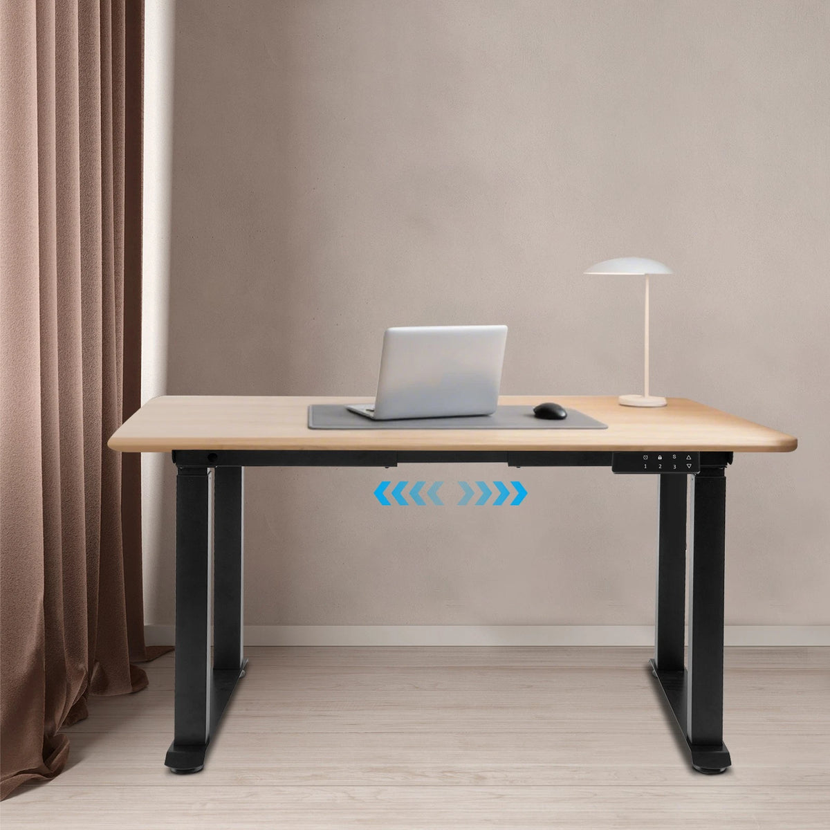 Set of 4 Dual Motor Adjustable Desk Frames for Standing Desks