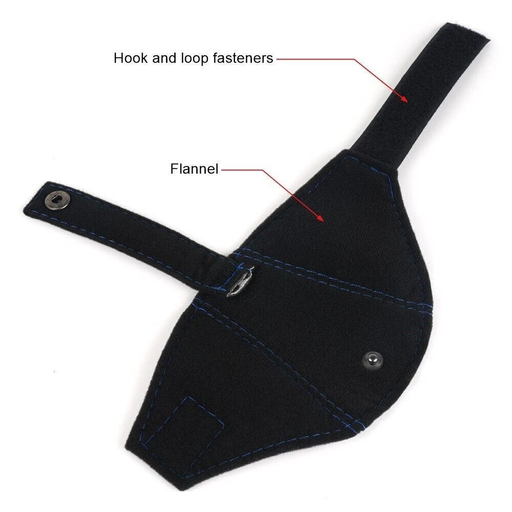 Seat Belt Holder for Universal Suede Leather Car Bucket Seat (RHD)
