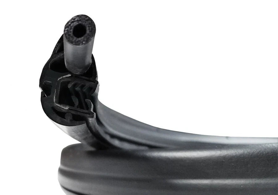 Door Weatherstrip Seals Pair for 2007-2013 GMC Sierra Crew Cab (4-Door)