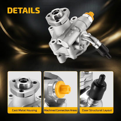 Power Steering Pump for Volkswagen Beetle Jetta (2014–2015) 21-659