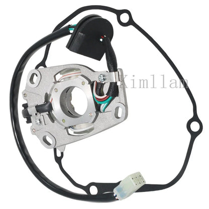 Magneto Stator Coil + Cover Gasket for Yamaha YZ125 (2006–2021), YZ125X (2017–2022)