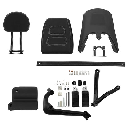 Passenger Seat Backrest Footpegs Peg Bracket for Sportster S RH1250S (2021–2025)
